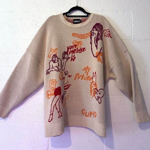 Ajo Ajobyajo Your Mistake is My Future Sweater XL - Picture 5 of 9